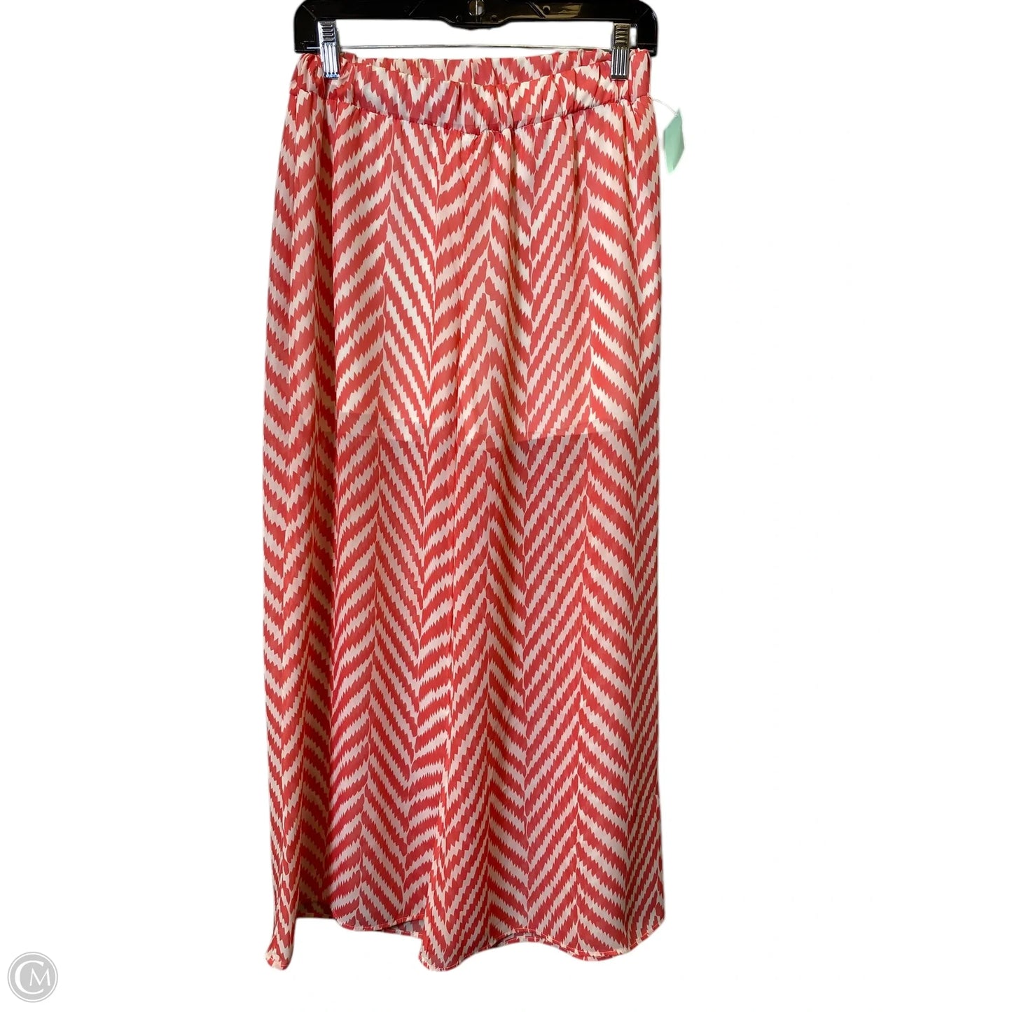 Pants Wide Leg By Cmc In Red & White, Size: M