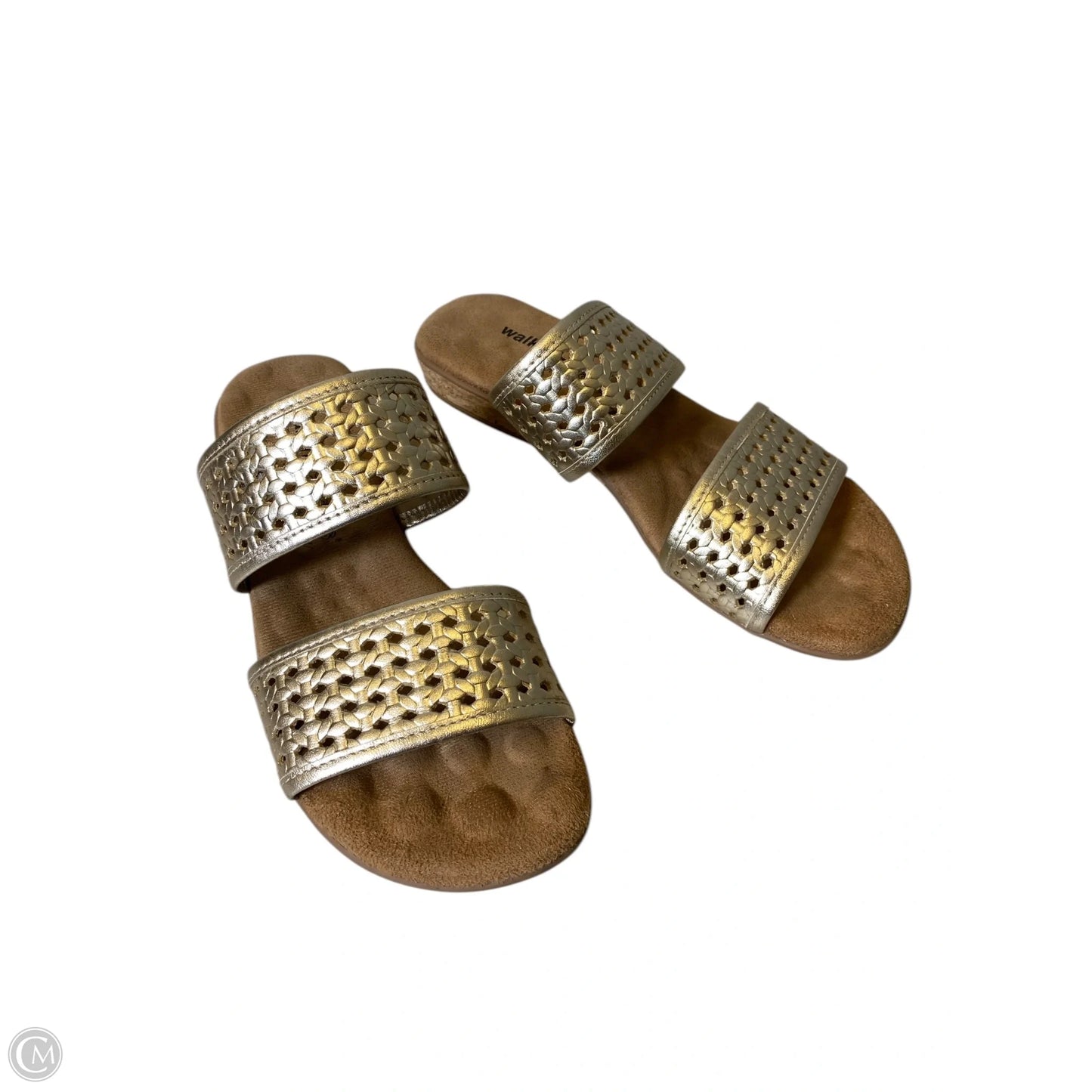 Sandals Flats By Cmc In Gold, Size: 7.5