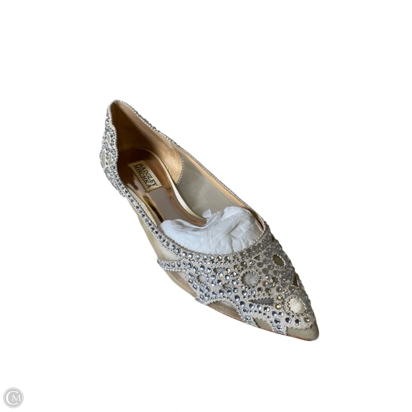 Shoes Flats By Badgley Mischka In Clear, Size: 7