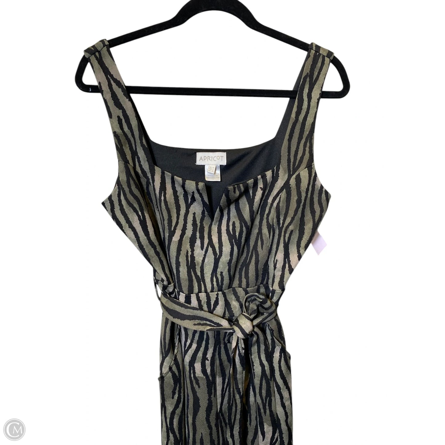 Jumpsuit By Cmc In Black & Grey, Size: 10