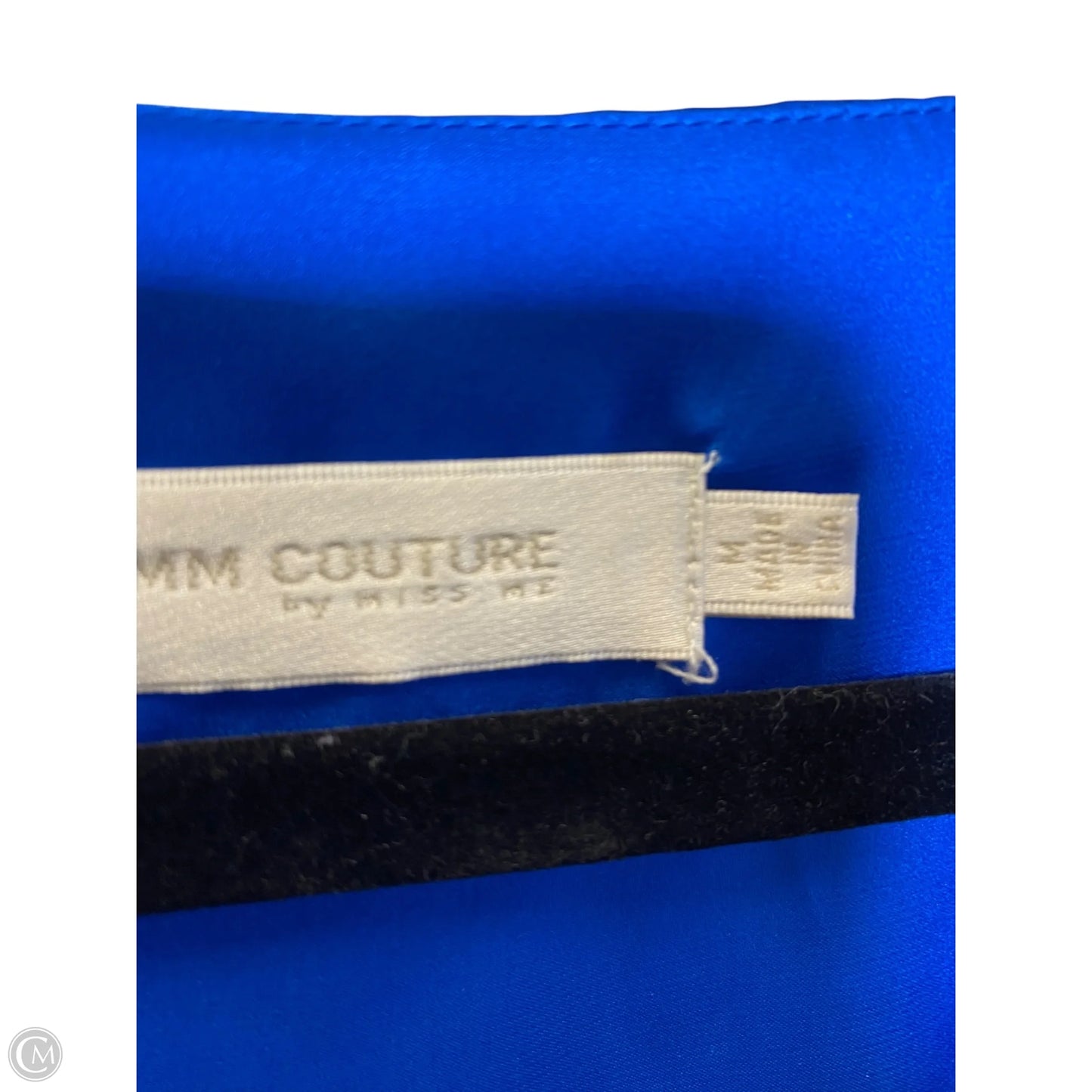 Dress Casual Midi By Mm Couture In Blue, Size: M