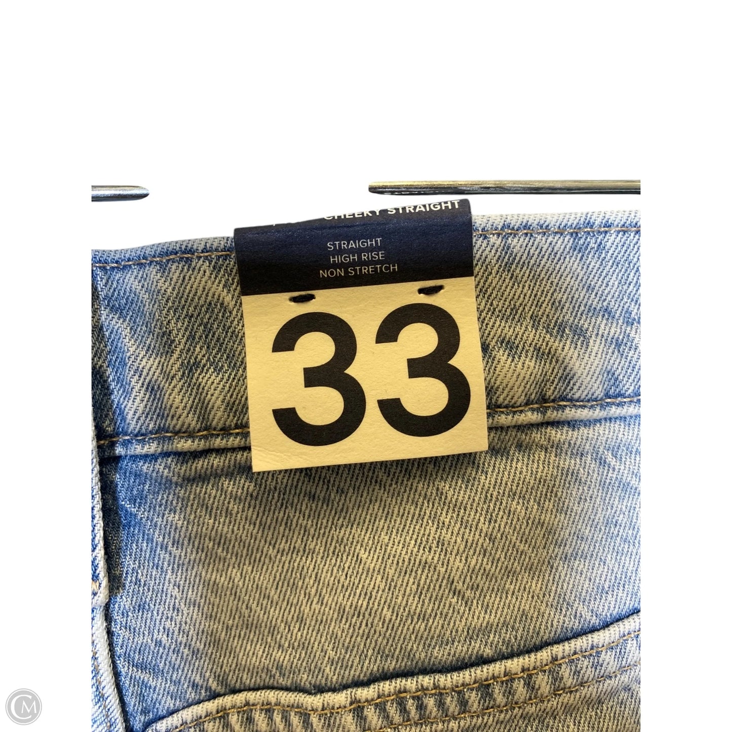 Jeans Straight By Gap In Blue, Size: 16
