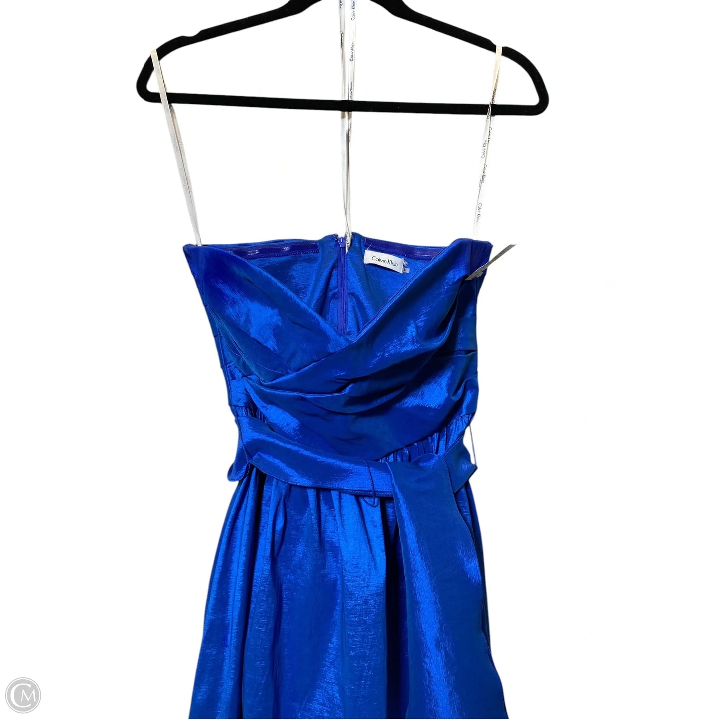 Dress Party Short By Calvin Klein In Blue, Size: 8