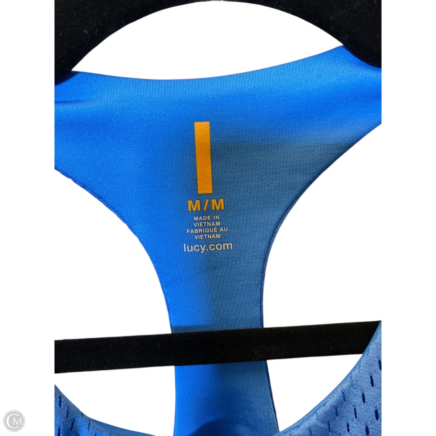 Athletic Tank Top By Cmc In Blue, Size: M