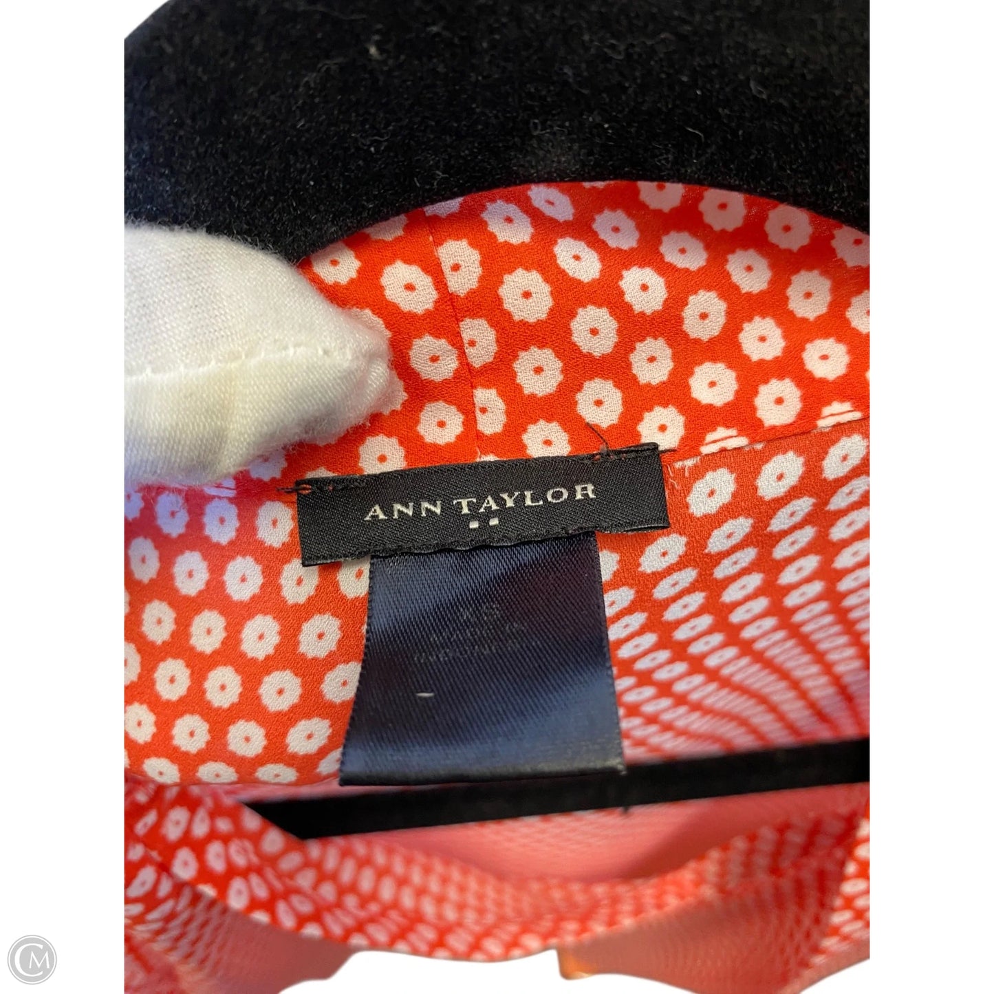 Top Short Sleeve By Ann Taylor In Floral Print, Size: Xs