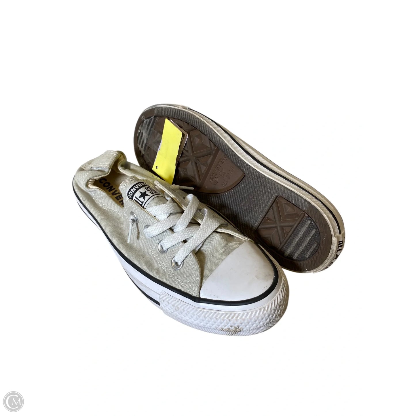 Shoes Athletic By Converse In Tan, Size: 7