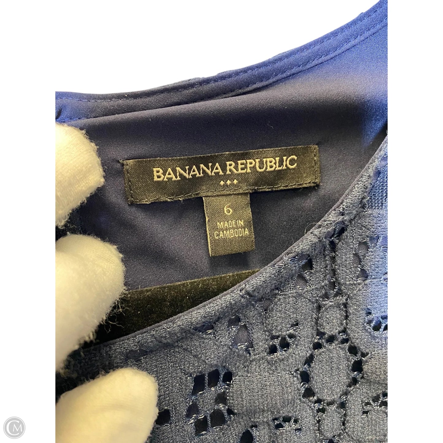 Dress Casual Short By Banana Republic In Navy, Size: 6