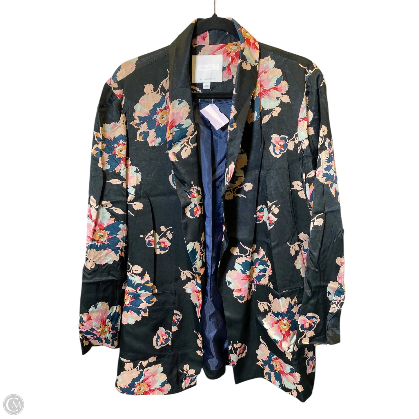 Blazer By Anthropologie In Floral Print, Size: S