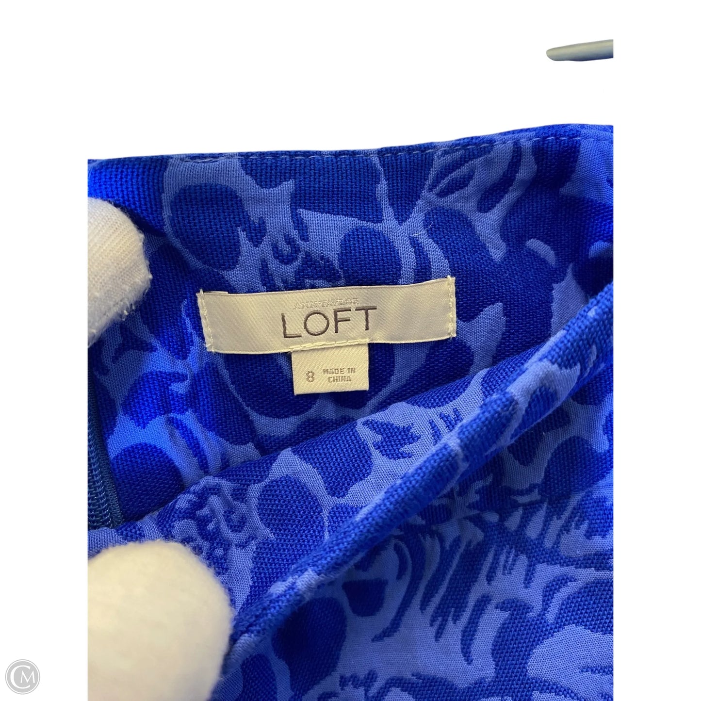 Skirt Midi By Loft In Blue, Size: 8