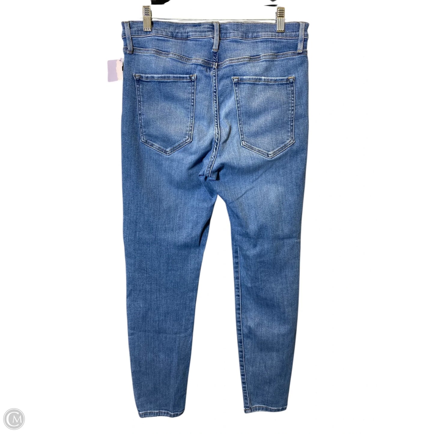 Jeans Skinny By Banana Republic In Blue, Size: 10