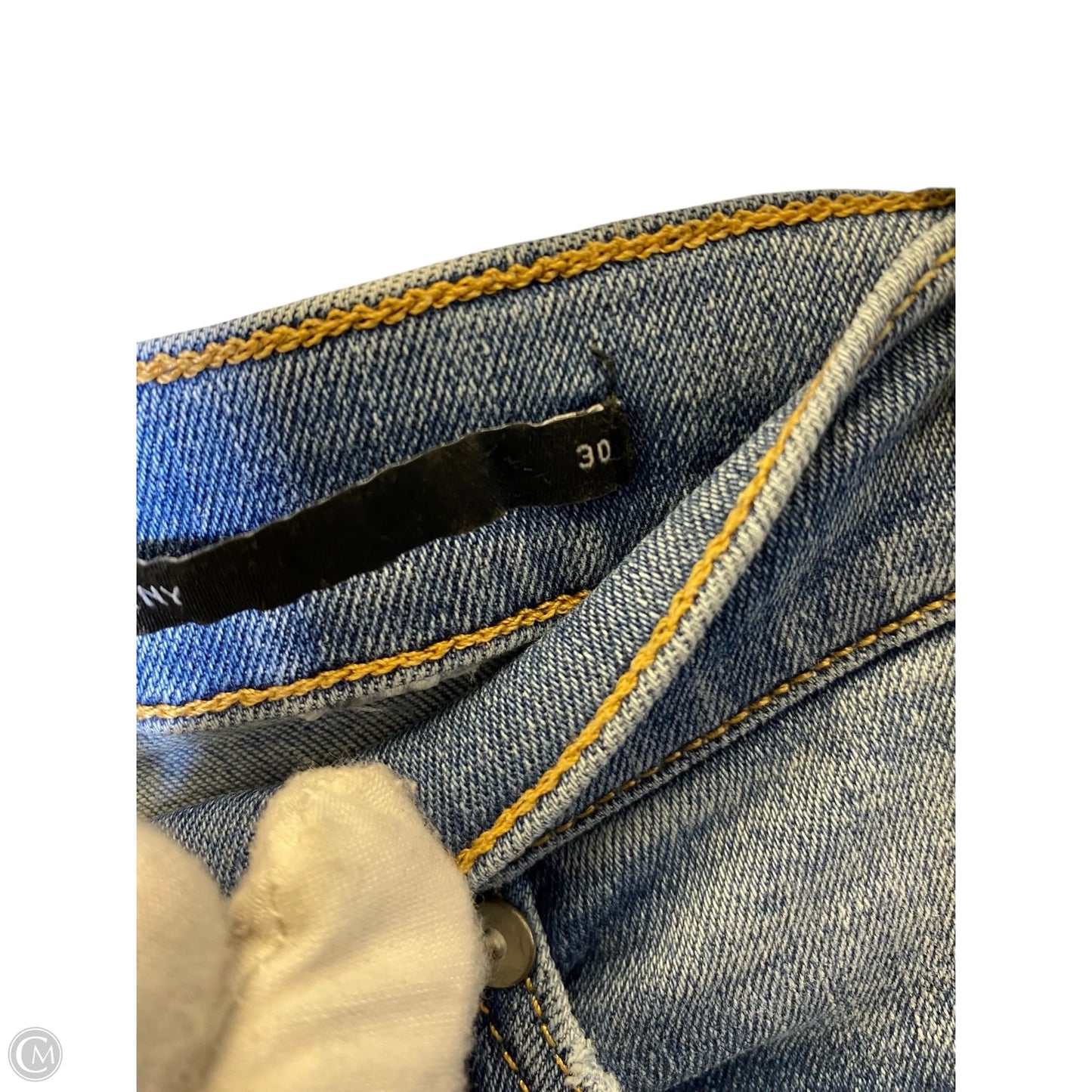Jeans Skinny By Banana Republic In Blue, Size: 10