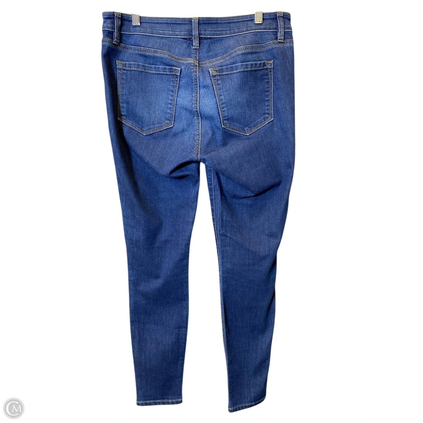 Jeans Skinny By Loft In Blue, Size: 8