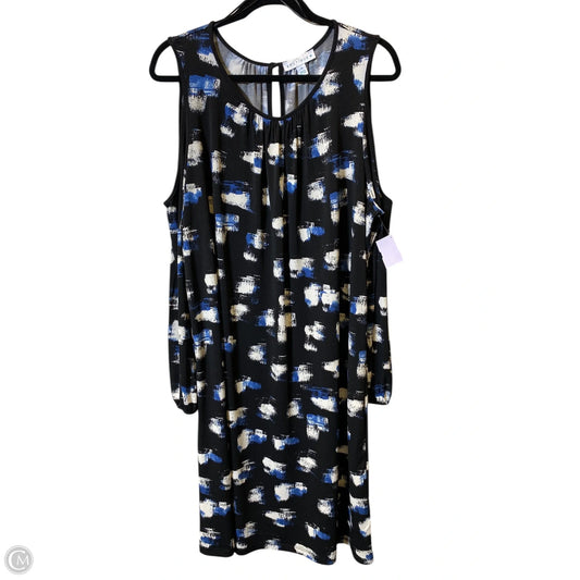 Dress Casual Midi By Boutique + In Multi-colored, Size: 1x