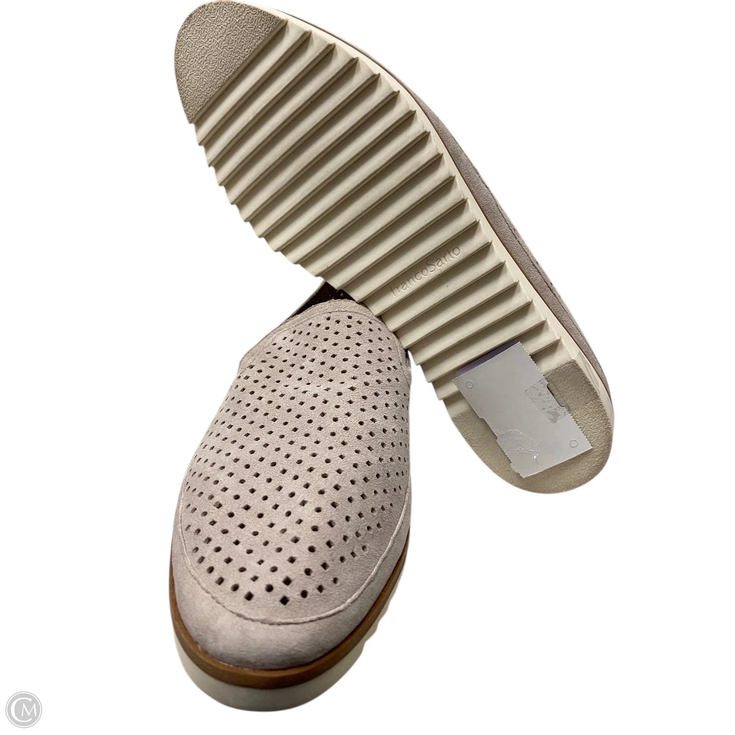 Shoes Flats By Franco Sarto In Grey, Size: 8.5