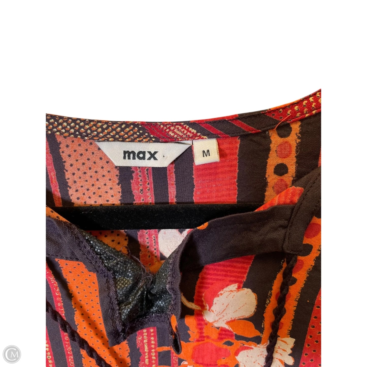 Top 3/4 Sleeve By Cmc In Multi-colored, Size: M