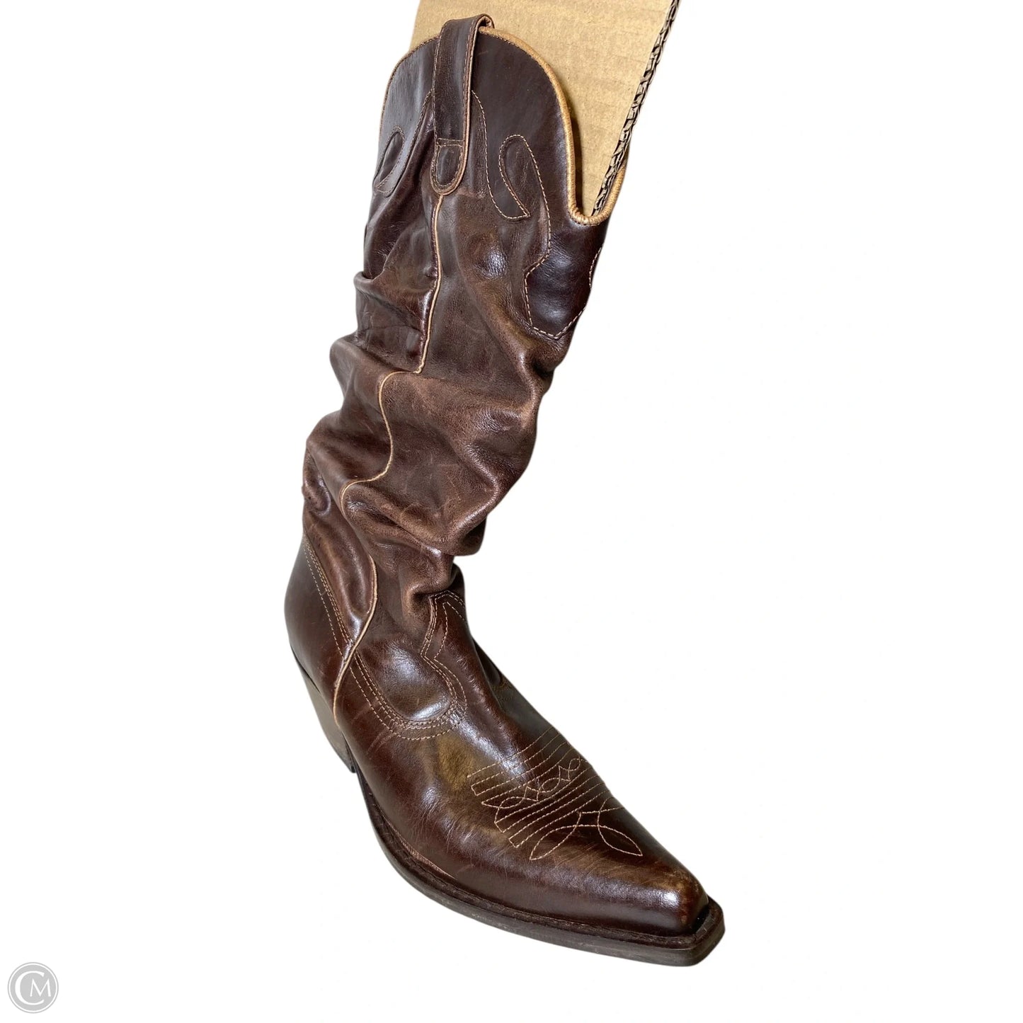 Boots Western By Cmc In Brown, Size: 7.5