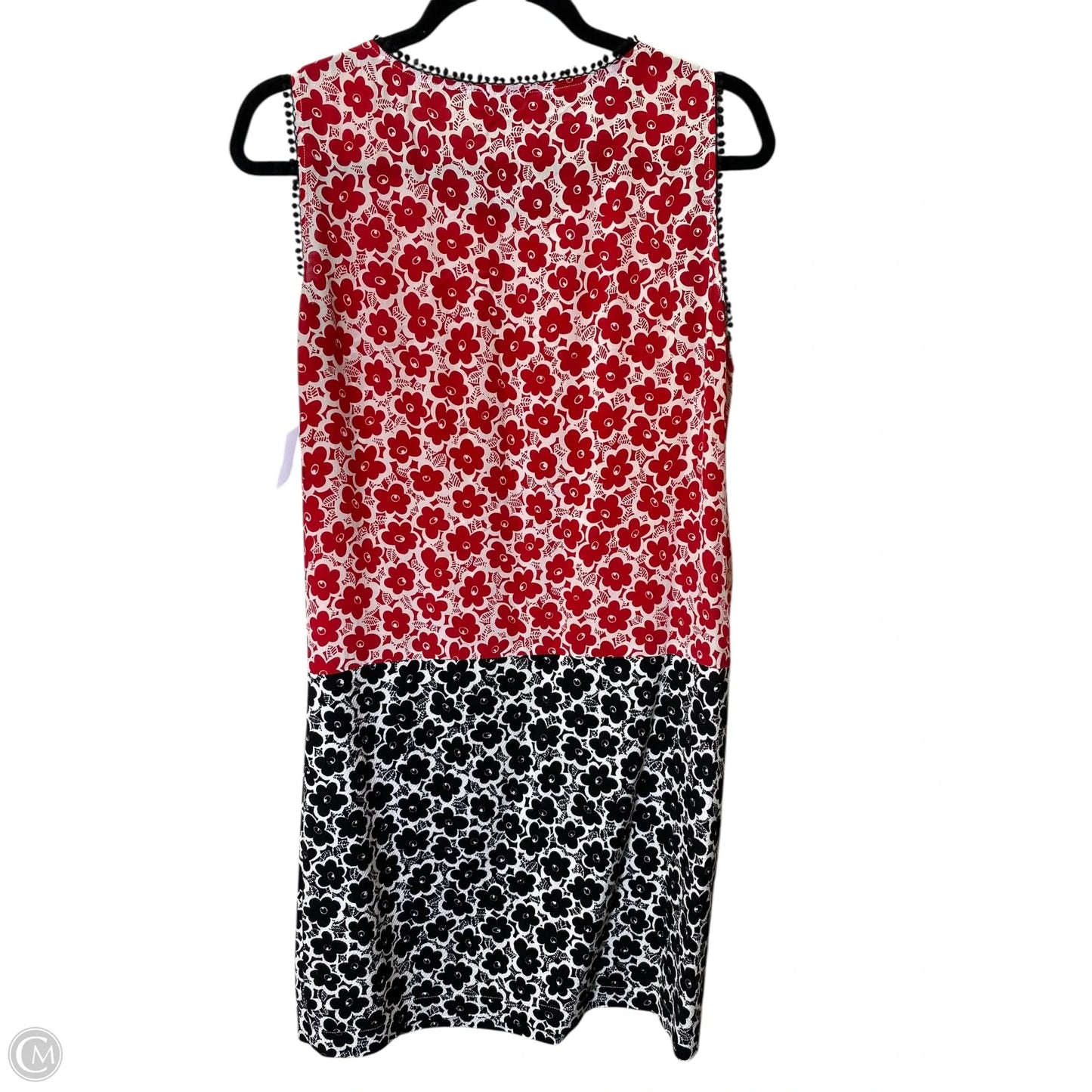 Dress Casual Short By Love Moschino In Floral Print, Size: 10