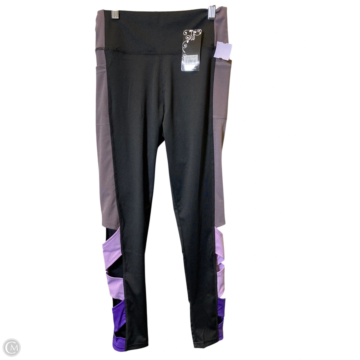 Athletic Leggings By Cmc In Multi-colored, Size: M