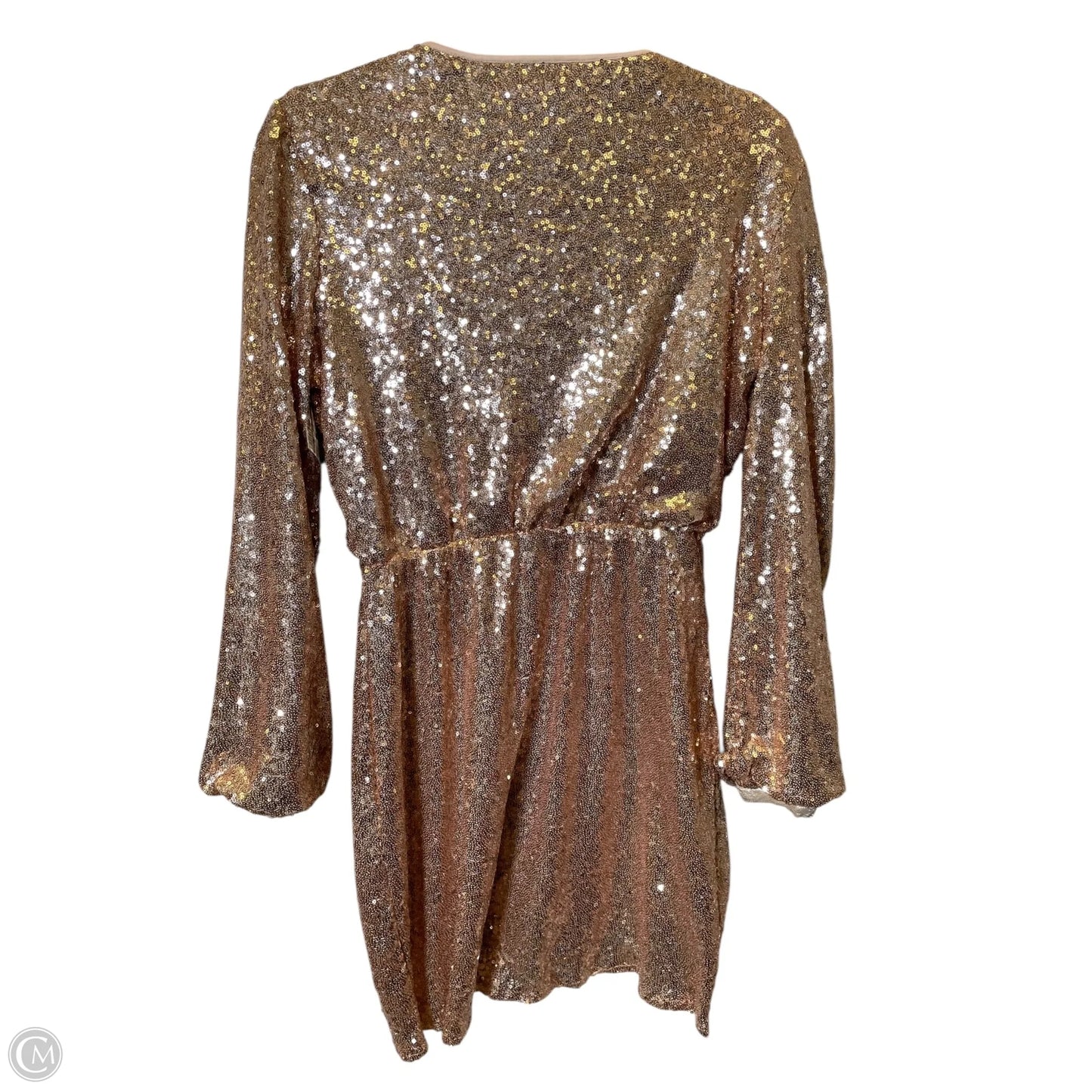 Dress Party Short By Honey Punch In Gold, Size: M