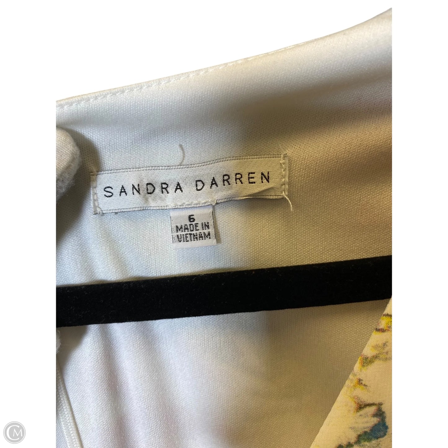 Dress Casual Midi By Sandra Darren In Floral Print, Size: 6