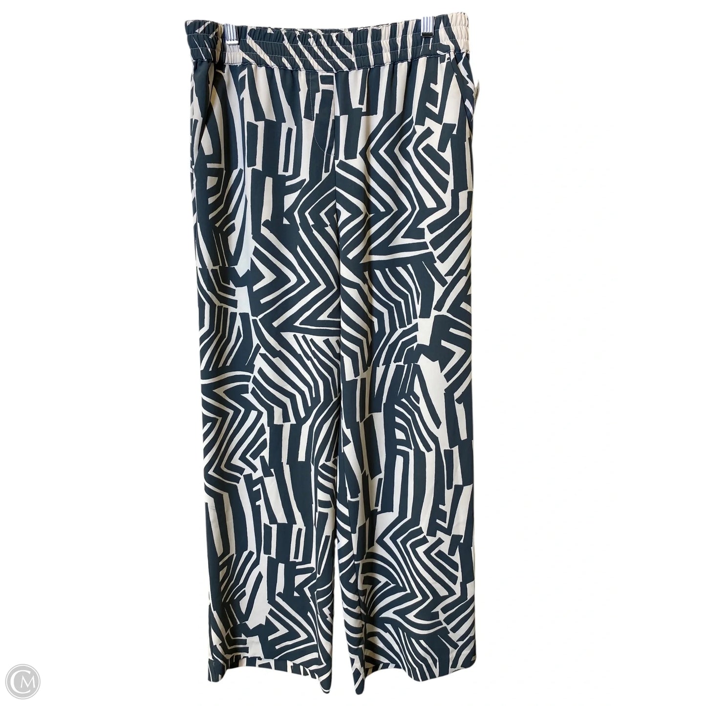Pants Lounge By Loft In Grey & White, Size: S