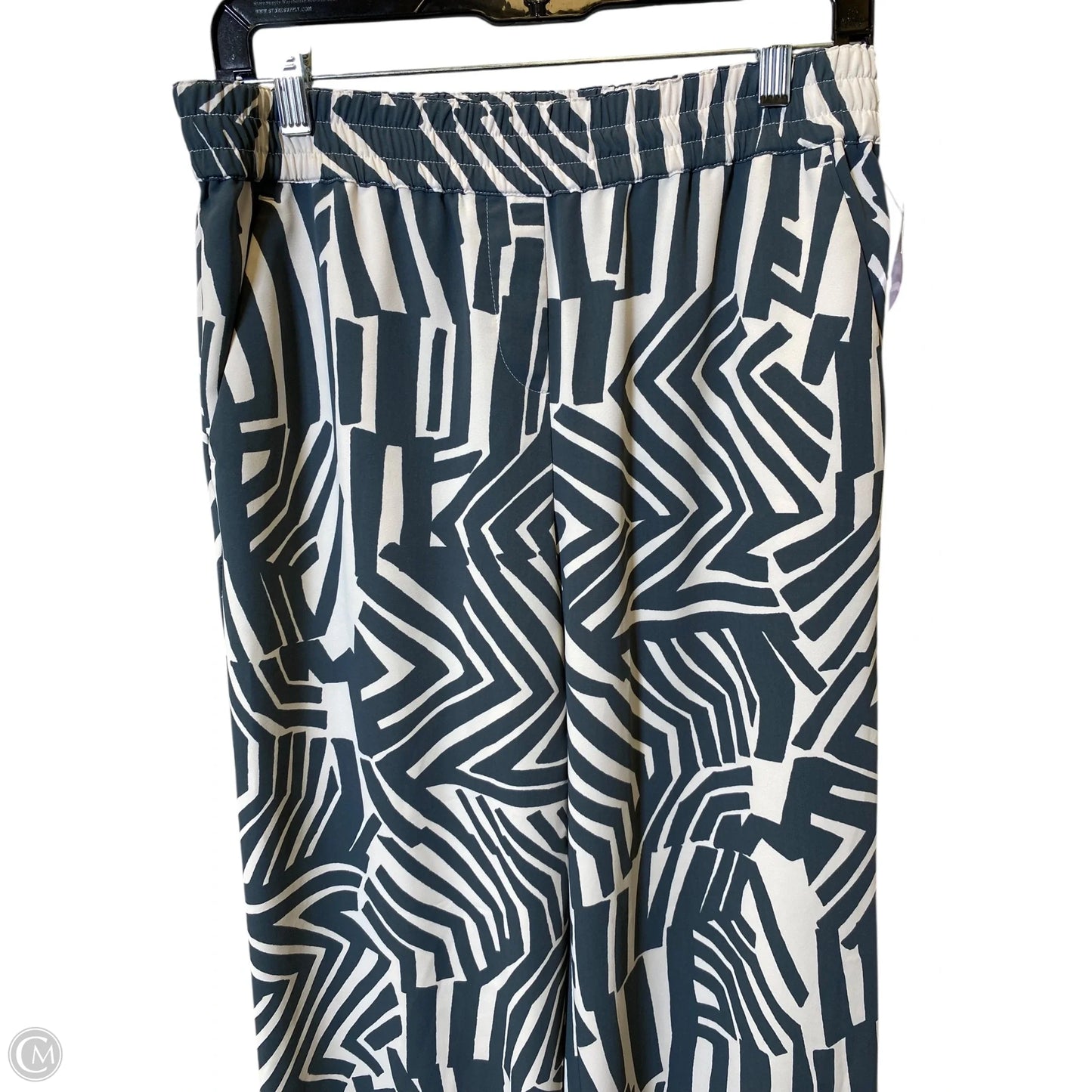 Pants Lounge By Loft In Grey & White, Size: S