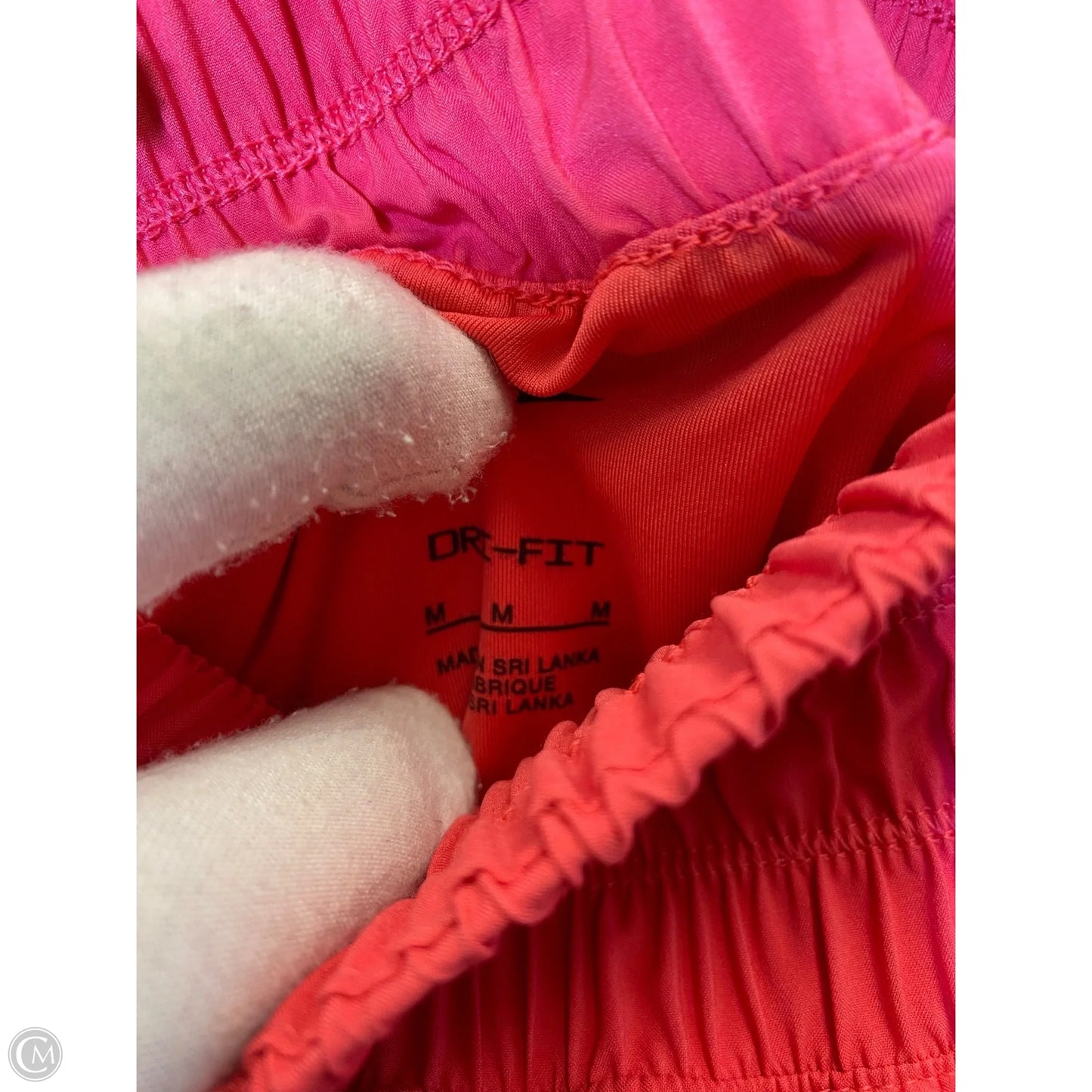 Athletic Shorts By Nike In Pink, Size: M