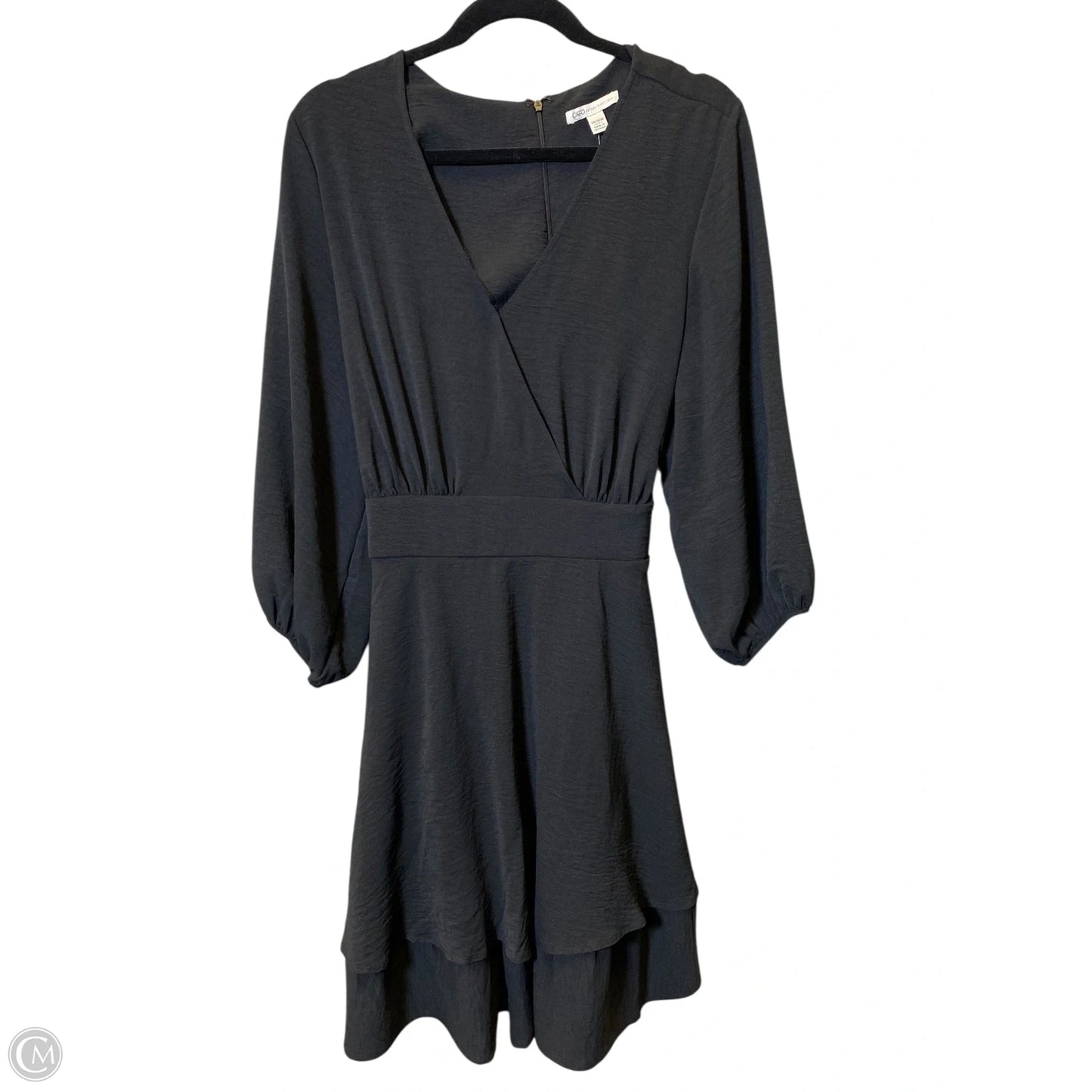 Dress Casual Midi By Cato In Black, Size: Xl