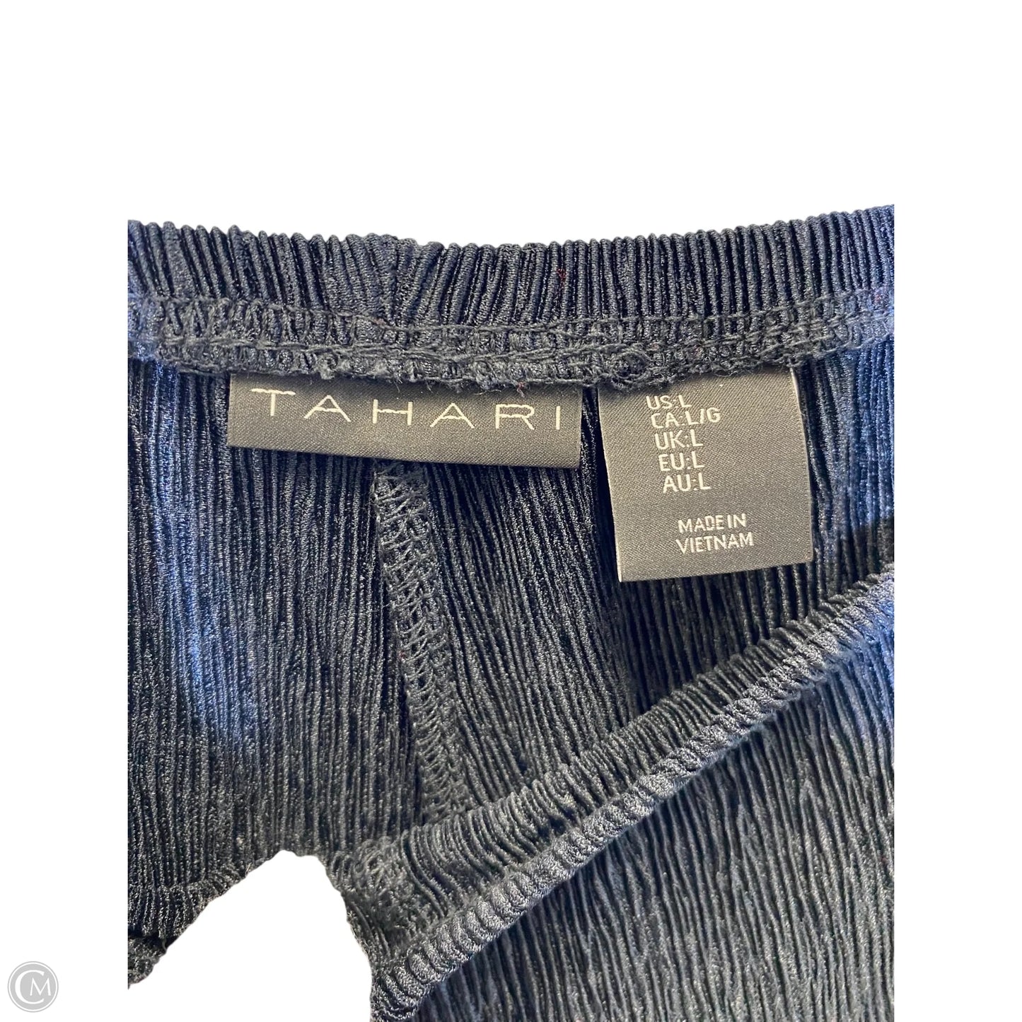 Pants Set 2pc By Tahari By Arthur Levine In Navy, Size: L