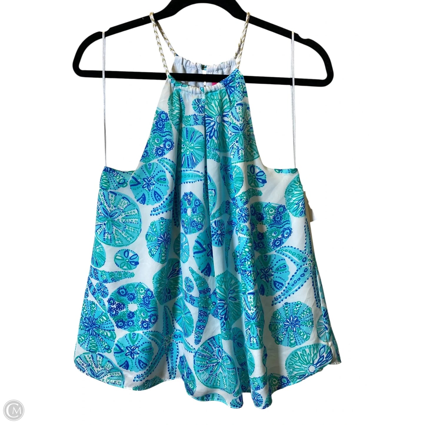 Top Sleeveless Designer By Lilly Pulitzer In Blue, Size: L