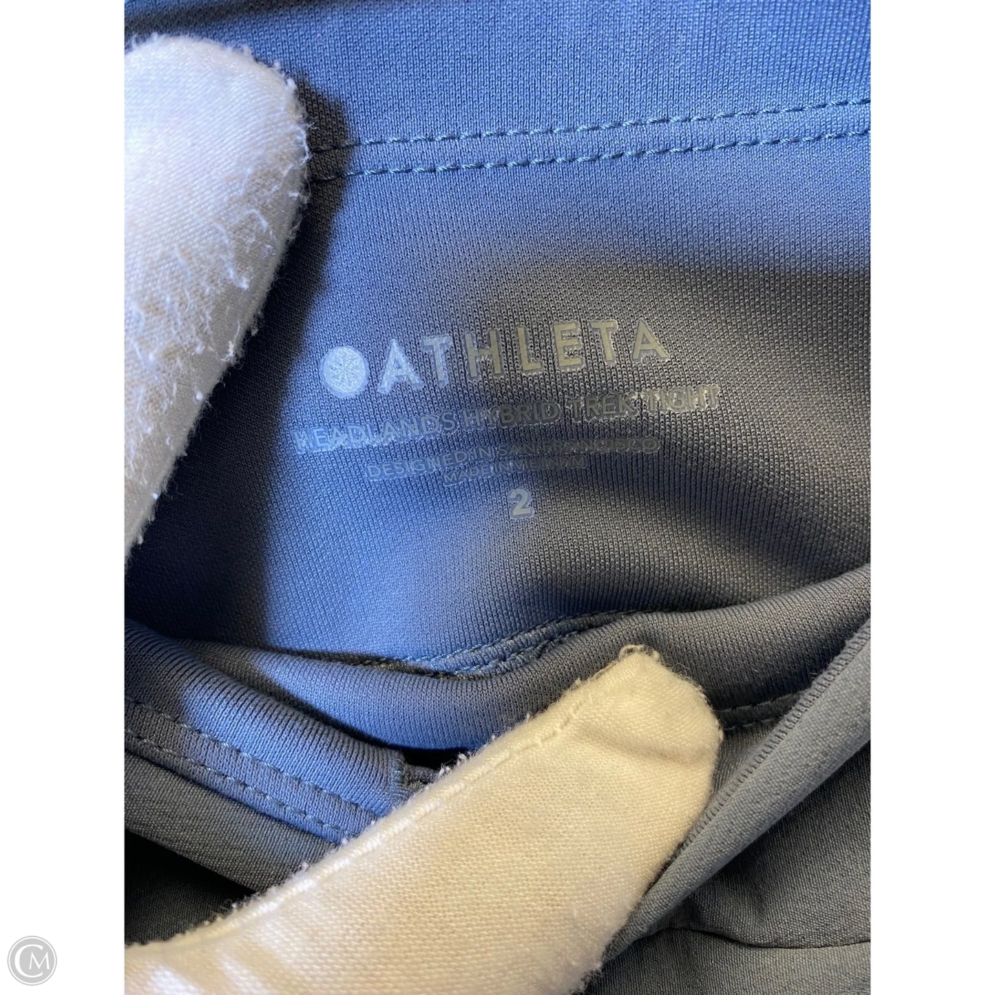 Athletic Leggings By Athleta In Grey, Size: 2