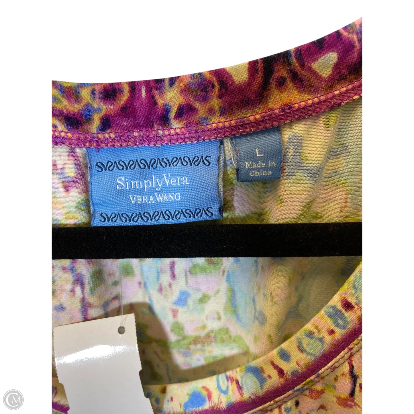 Dress Casual Short By Simply Vera In Multi-colored, Size: L