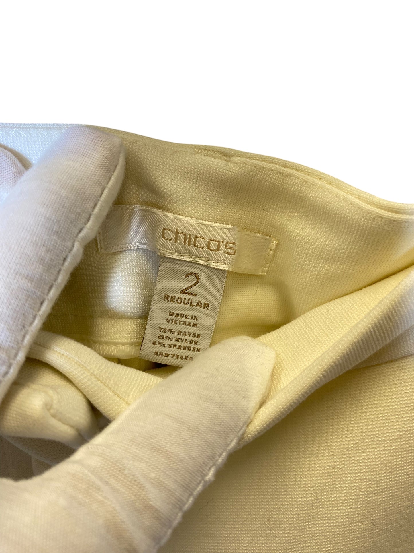Pants Dress By Chicos In Cream, Size: L