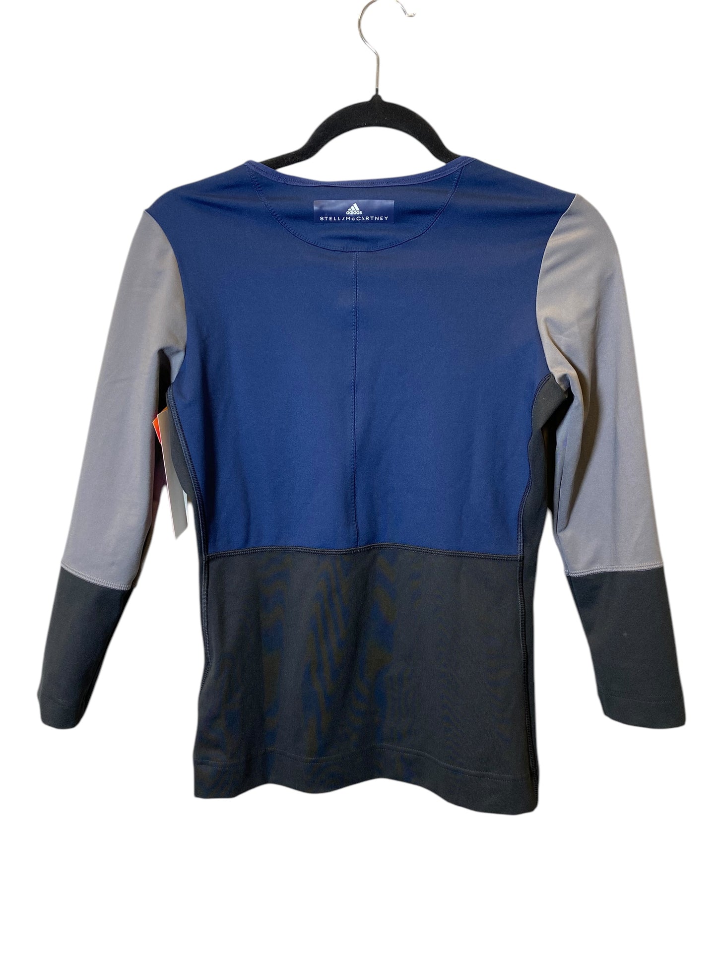 Athletic Top Long Sleeve Crewneck By Adidas In Multi-colored, Size: S