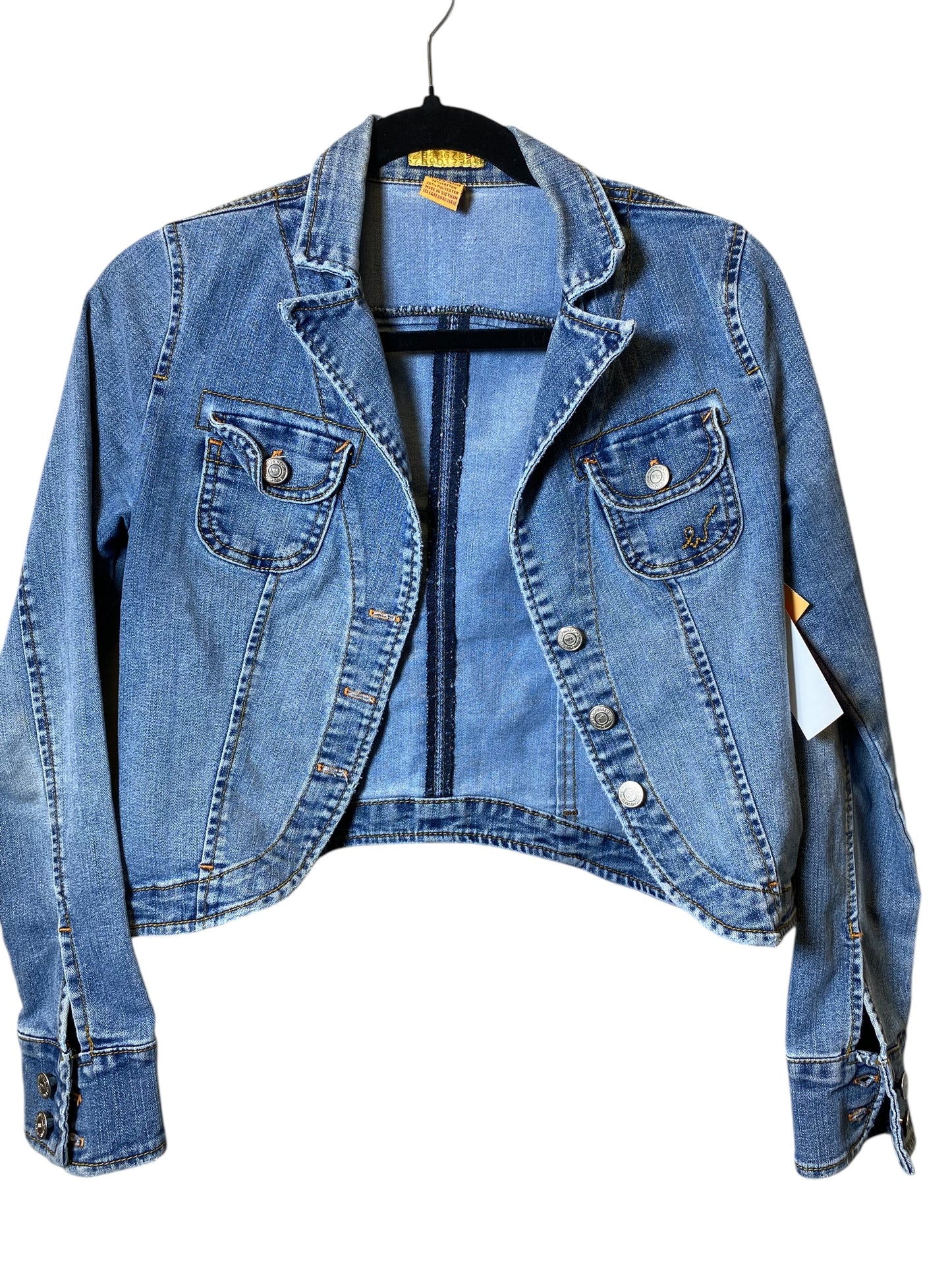 Jacket Denim By Cmc In Blue, Size: M