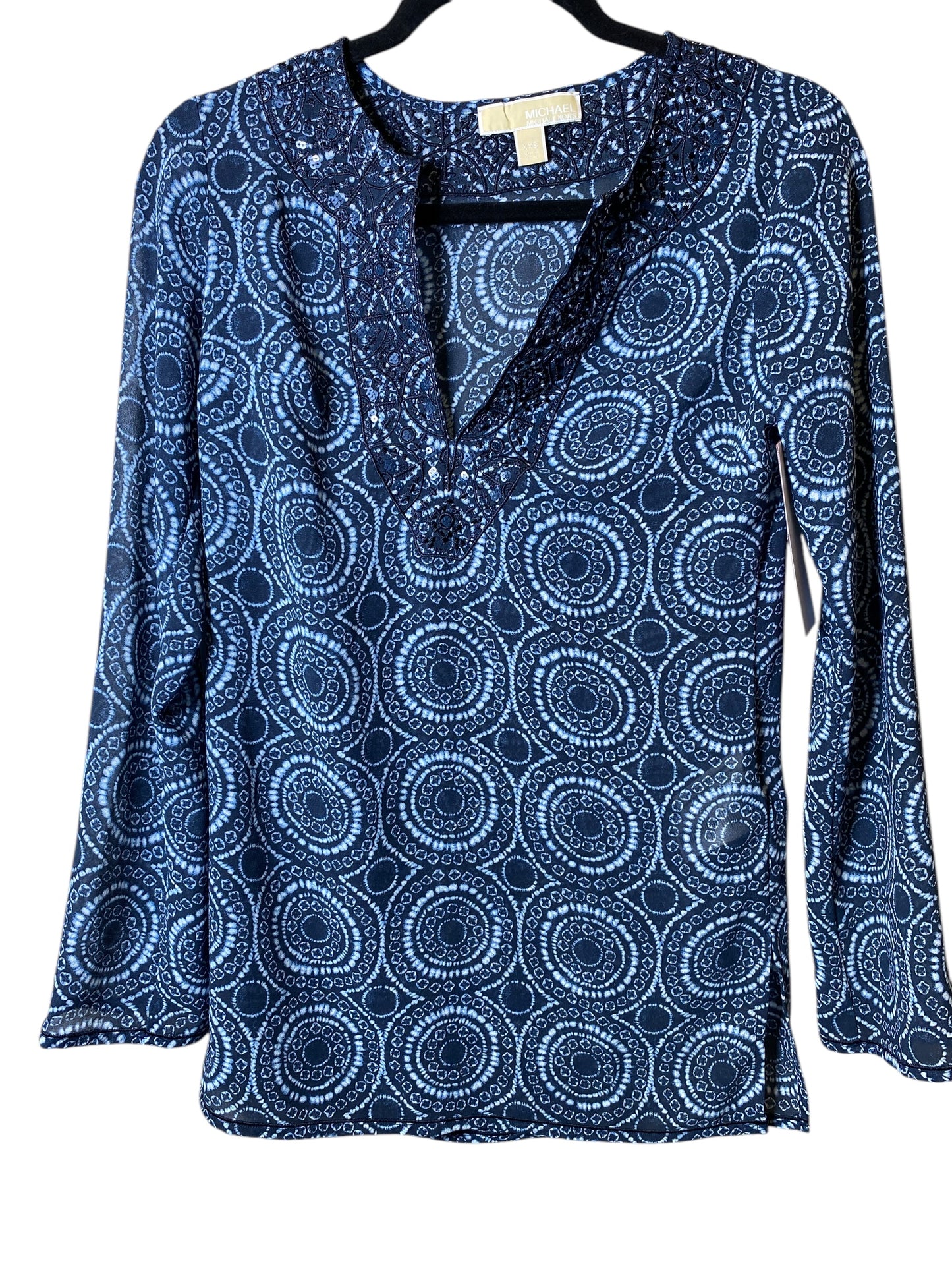 Top Long Sleeve By Michael By Michael Kors Size: Xxs