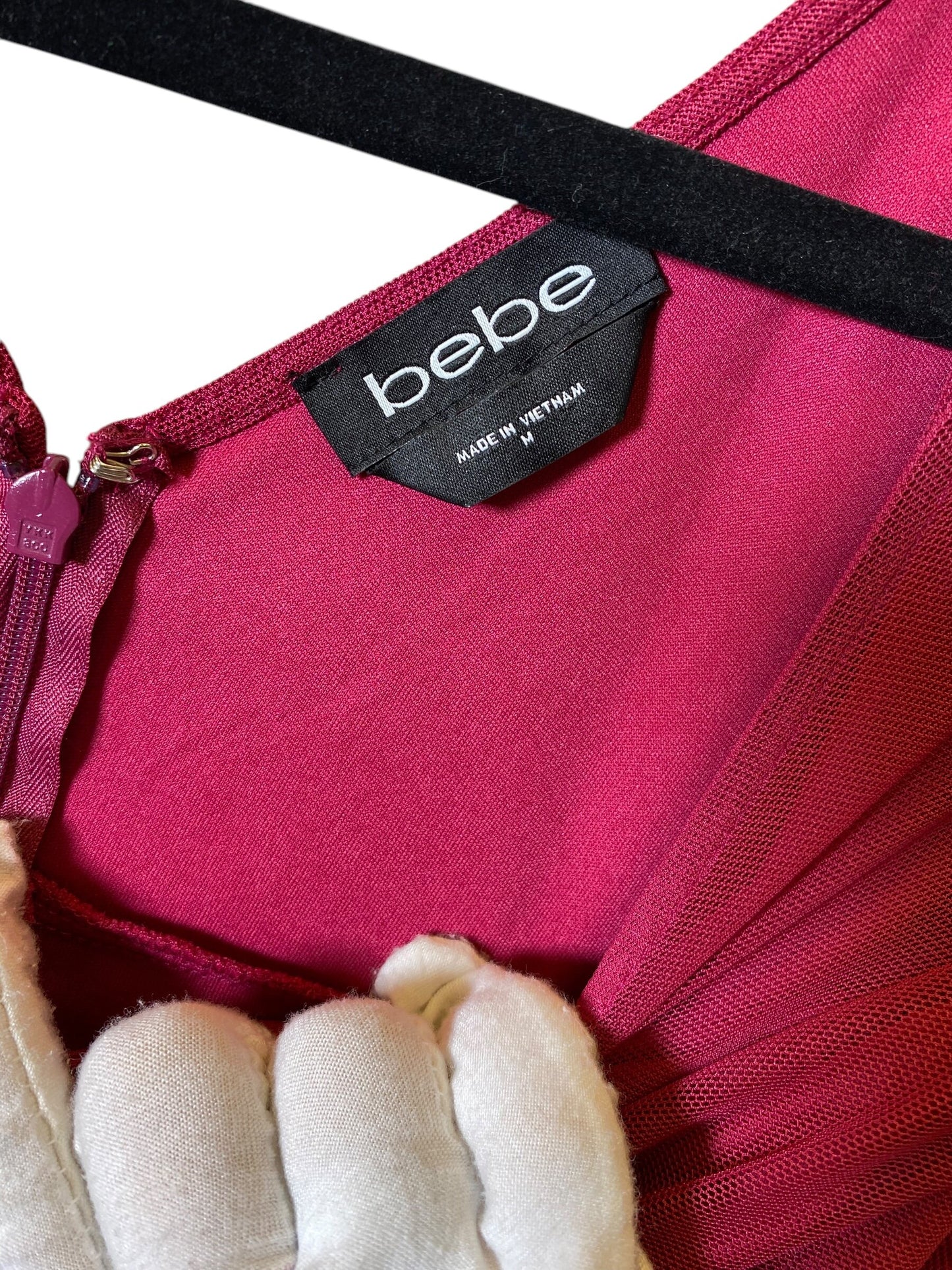 Dress Casual Midi By Bebe Size: M