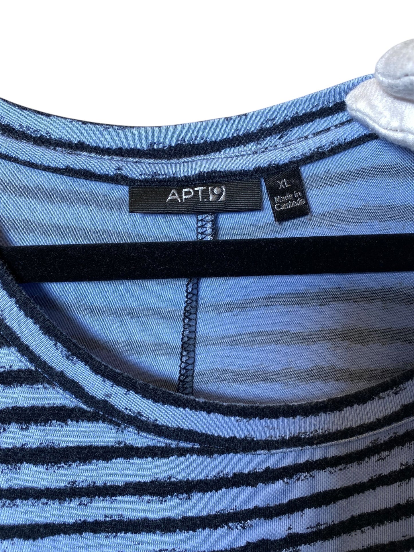 Top 3/4 Sleeve By Apt 9 Size: Xl