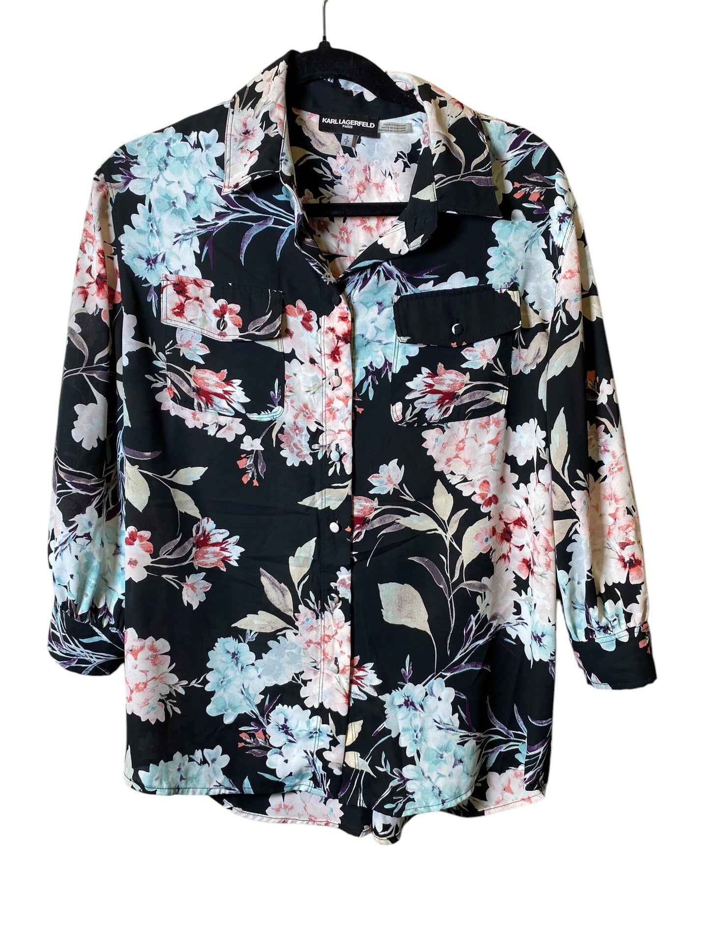 Blouse Designer By Karl Lagerfeld Size: S