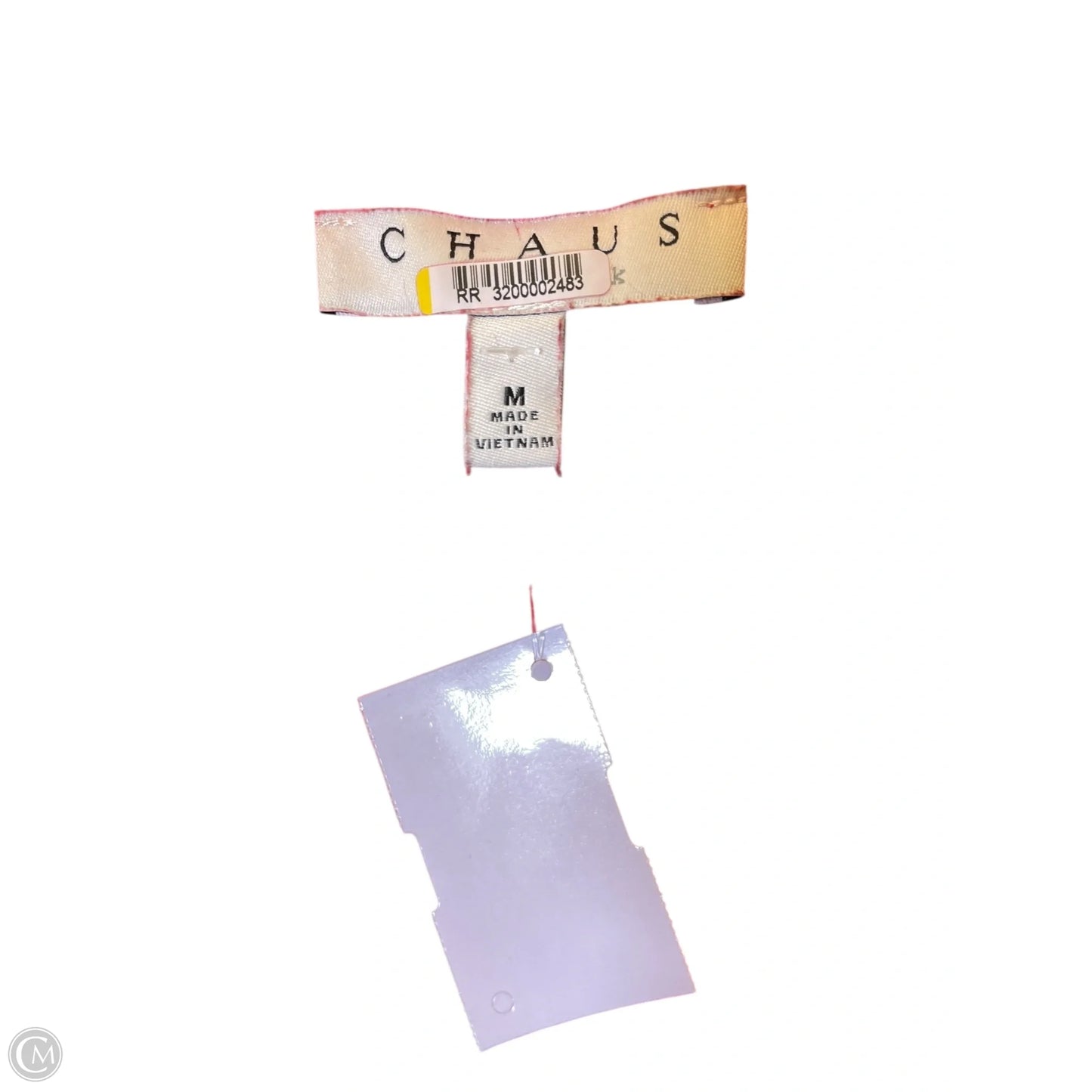 Blouse 3/4 Sleeve By Chaus In Orange, Size: M