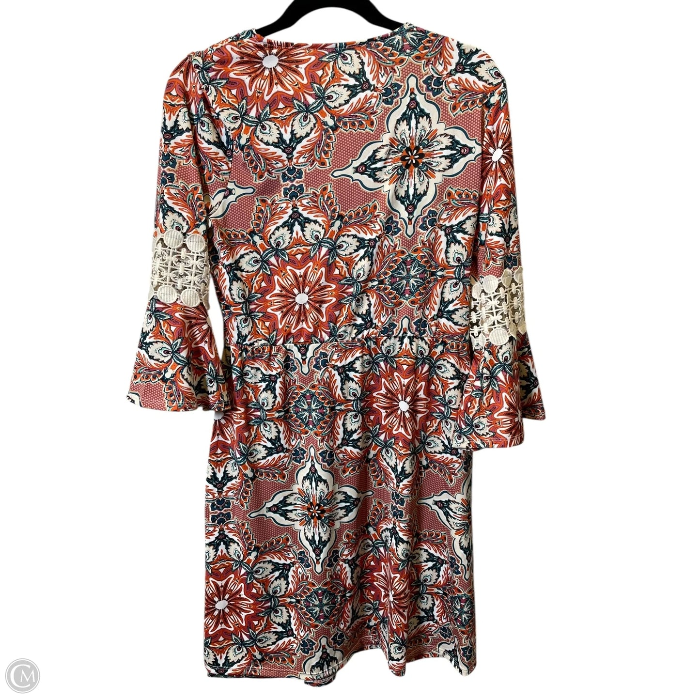 Dress Casual Midi By Ny Collection In Floral Print, Size: M