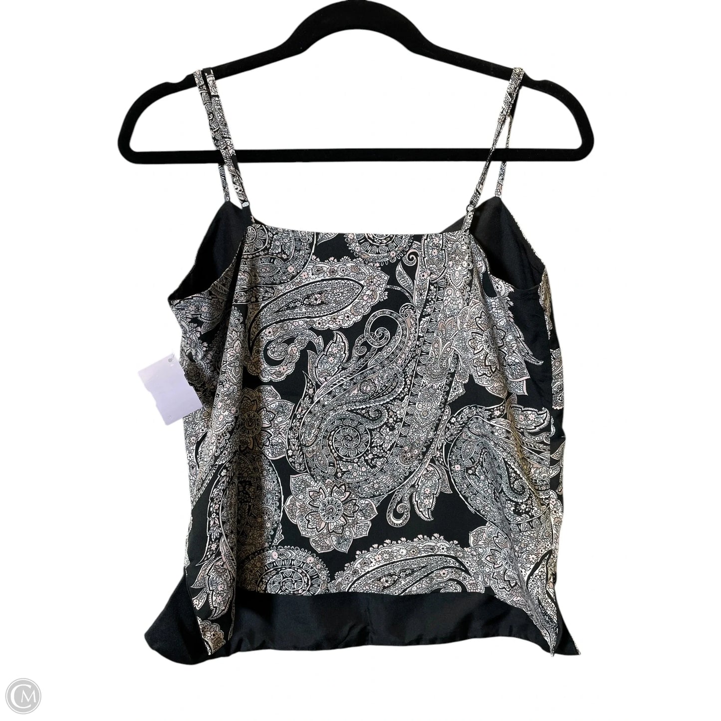 Top Sleeveless By Banana Republic In Paisley Print, Size: S