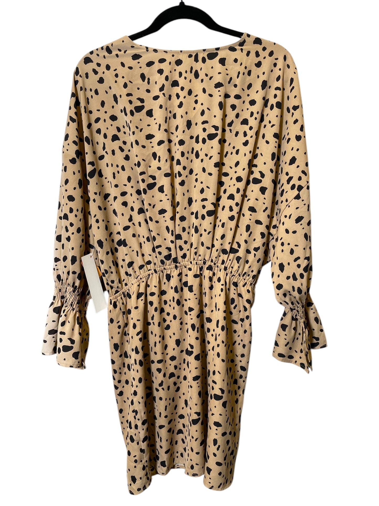 Dress Casual Midi By Ee Some In Animal Print, Size: M