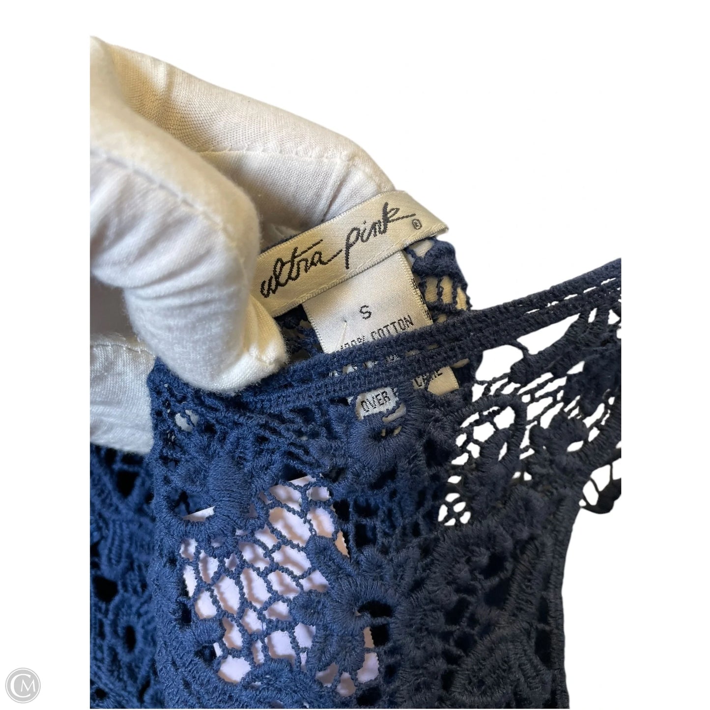Top Sleeveless By Cmc In Blue, Size: S