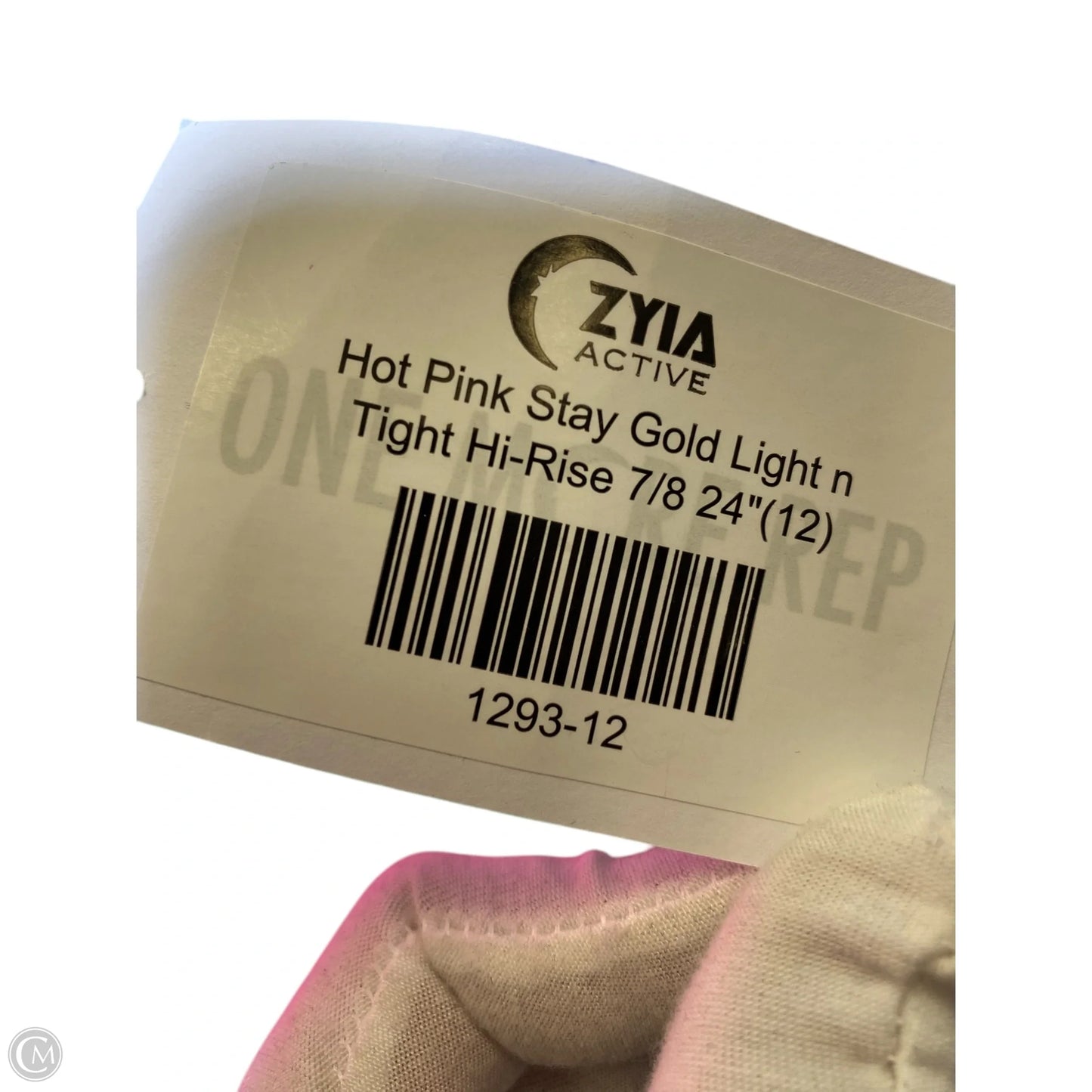 Athletic Leggings By Cmc In Pink, Size: L