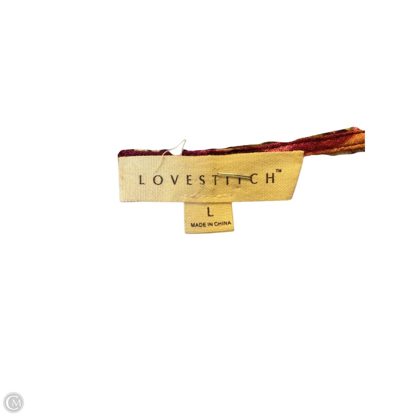 Top Long Sleeve Basic By Love Stitch In Multi-colored, Size: L