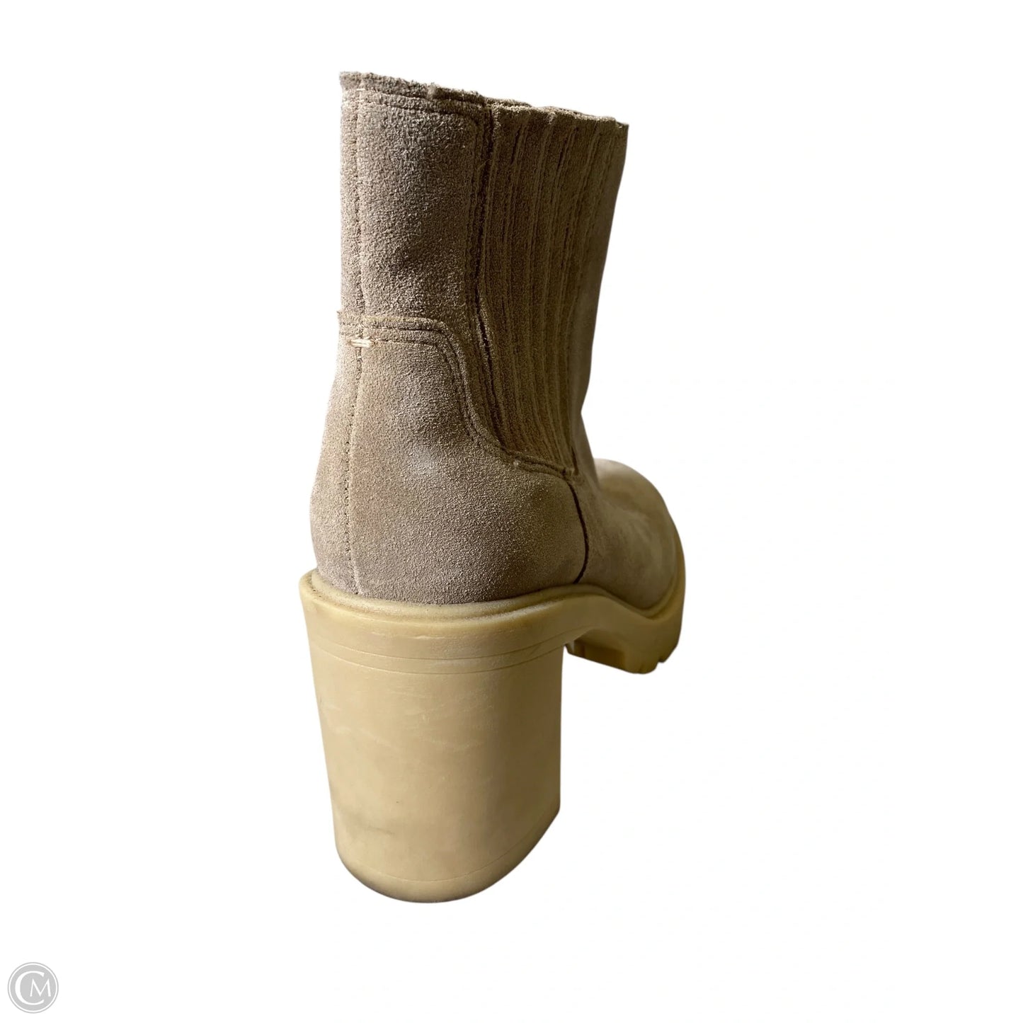 Boots Ankle Heels By Dolce Vita In Beige, Size: 9