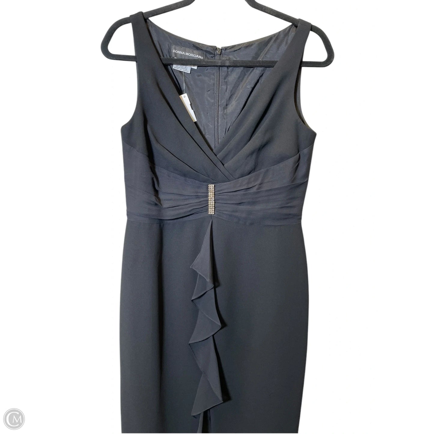 Dress Party Short By Donna Morgan In Black, Size: M