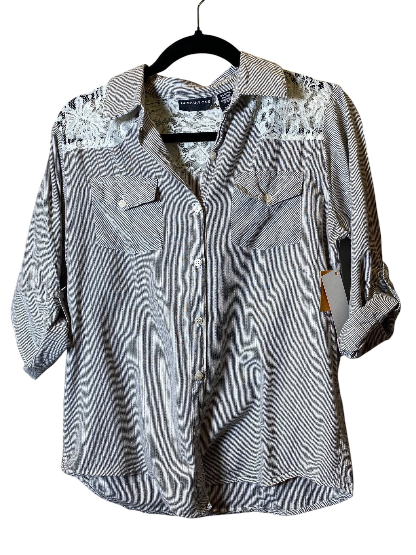 Blouse Long Sleeve By Clothes Mentor Size: L