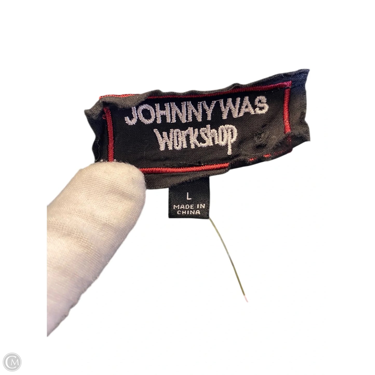 Top Long Sleeve By Johnny Was In Green, Size: L